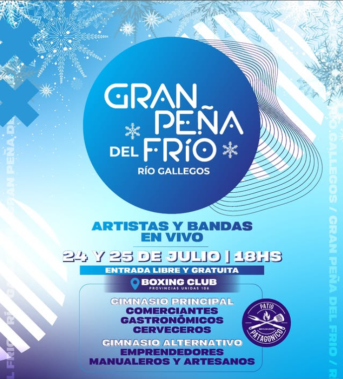 Gran Peña del Frio Río Gallegos